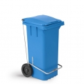 Contentor 120l disponvel em diferentes cores c/ pedal